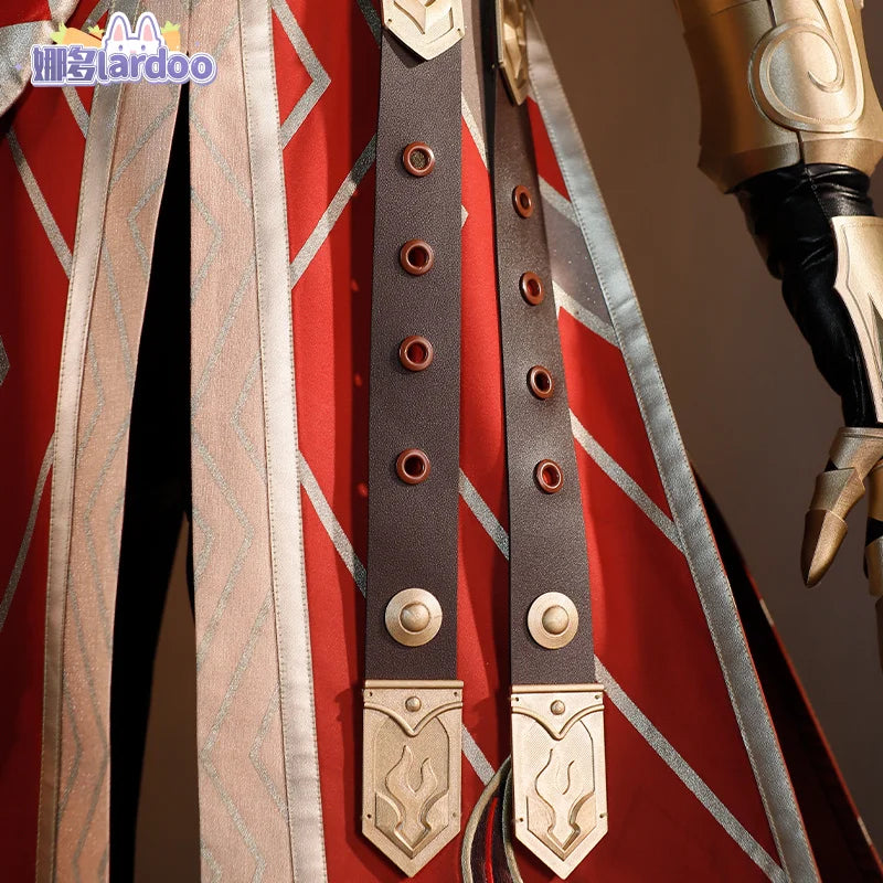 Mydei Cosplay Costume Honkai Star Rail Mydeimos Uniform Earrings Tattoo Stickers Halloween Party for Women Men Props