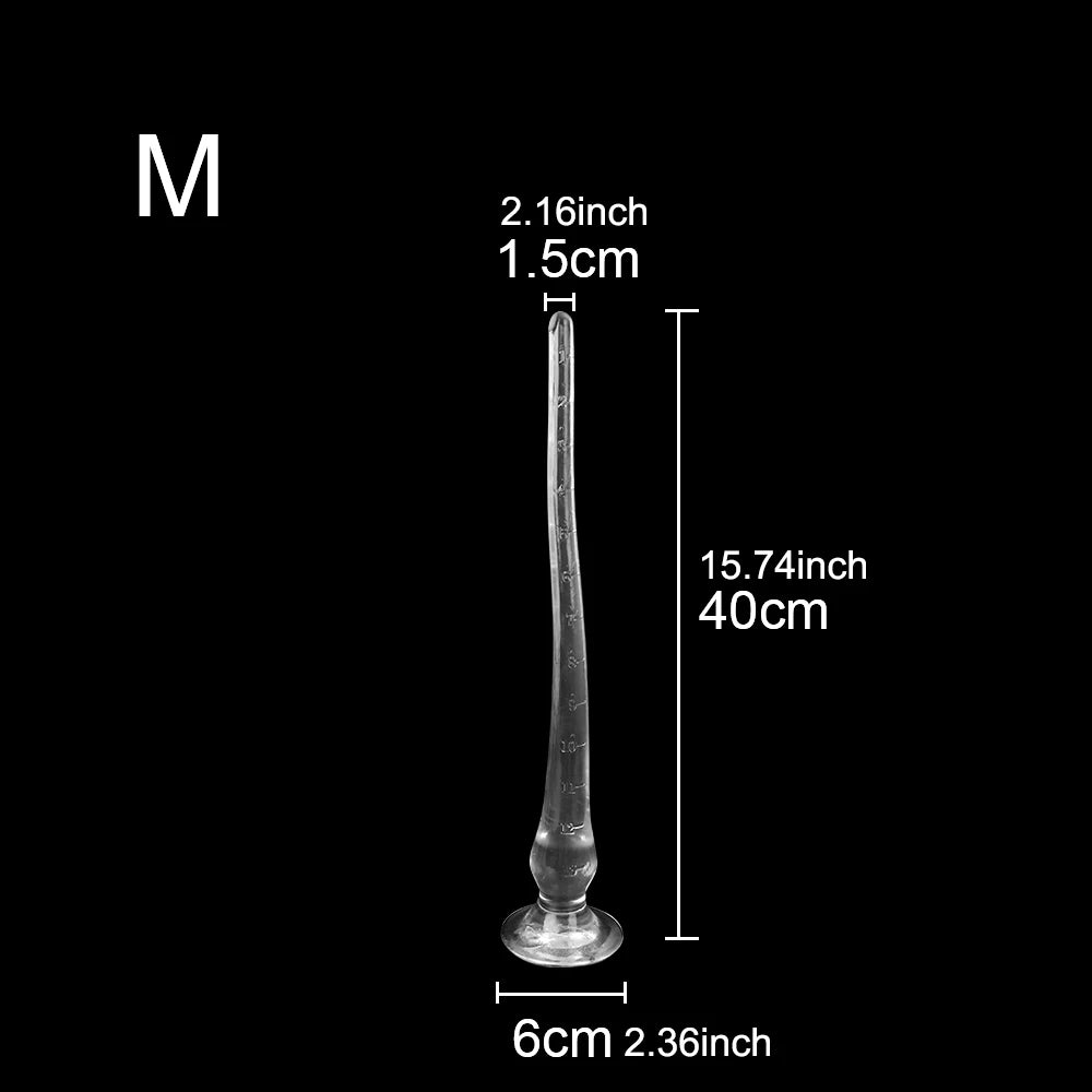 Buttplug Big Size 60CM 23.6IN Anal Plug With Suction Cup For Womans Men Gay Sexshop Anus Whip Tentacle Dildo Super Long Sex Toy