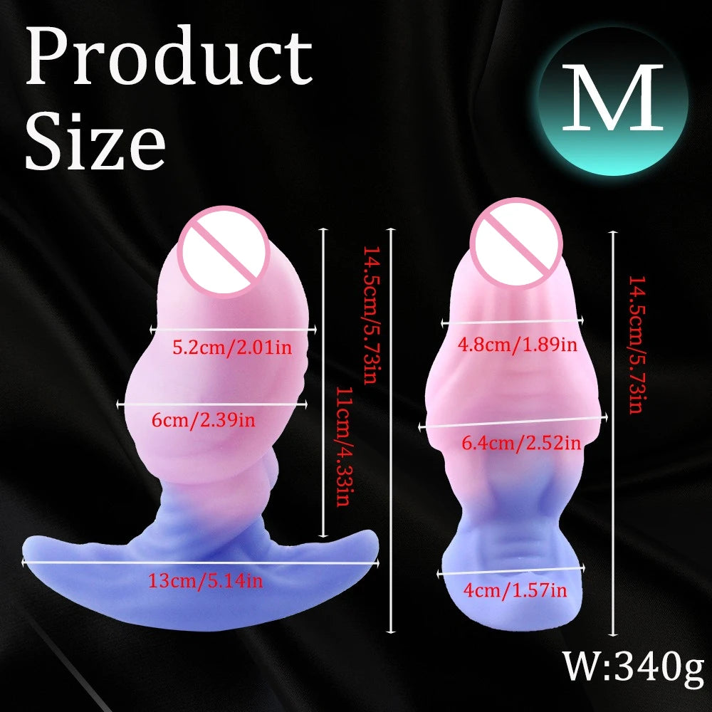 Dildo Wearable Anal Plug Huge Penis Alien Anal Dildo for Women Men Masturbator Butt Plug Dilator Sex Toys Huge Anal Toys
