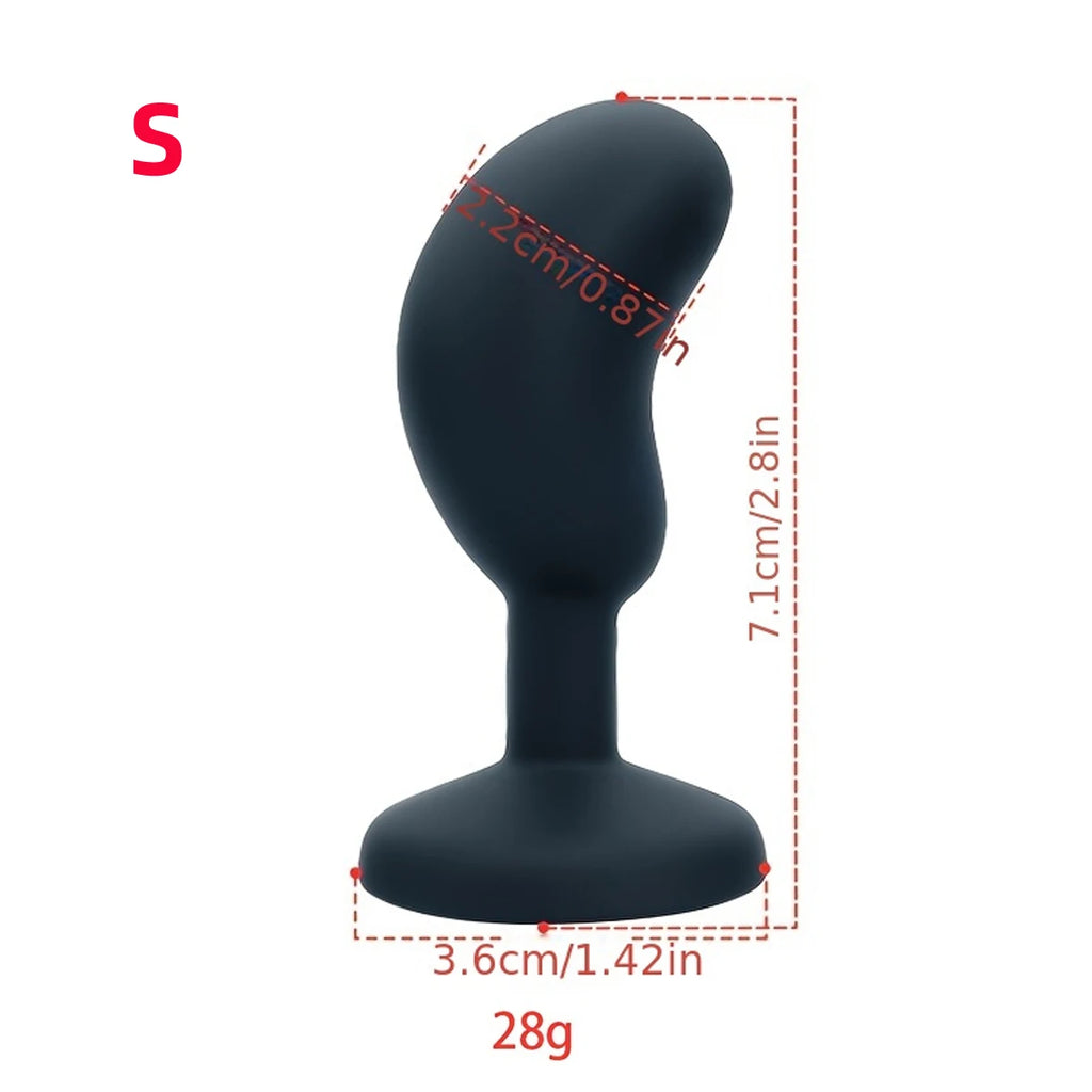 Anal Plug 3 Size Silicone Butt Plugs Stimulator Analplug Sex Toys Prostate Massager Buttplug Sex Toys for Men Women Couples