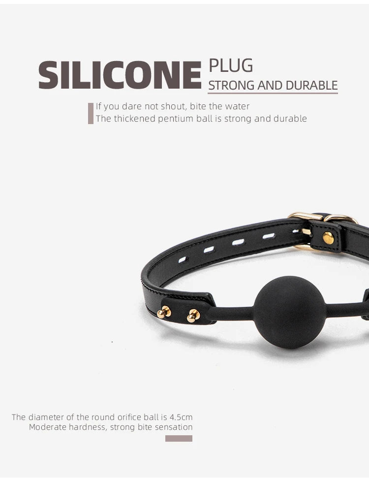 Erotic Bed Bondage Kits Slave Restraint Bondage Set Genuine leather Collar Mouth Gag Whips Handcuffs Adult Sex Toys For Couples