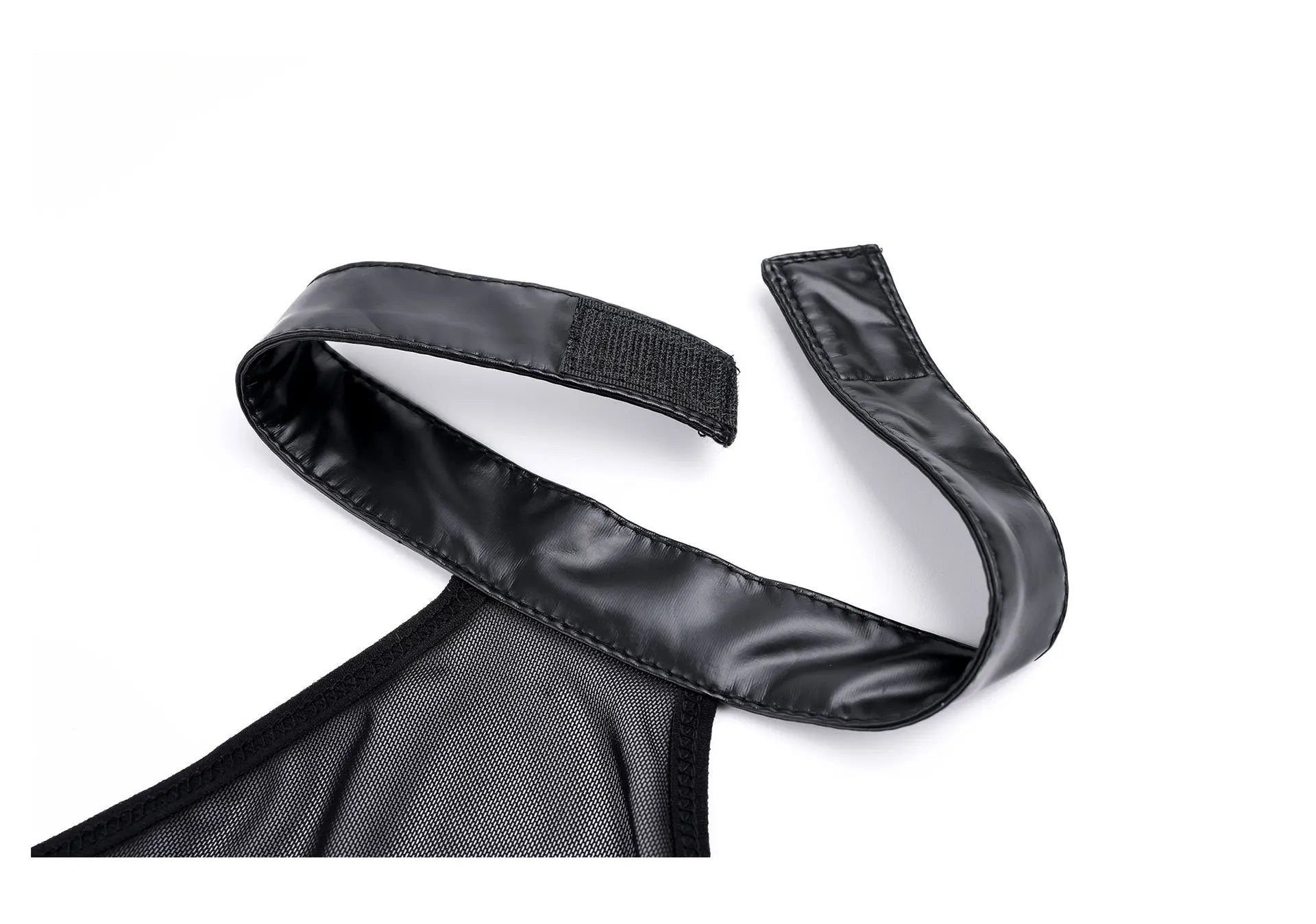 Sexy Amine Demon Cosplay Costume Set Hollow Dark Underwear Succubus Lingerie Role Play Outfits Halloween Faux Leather For Women