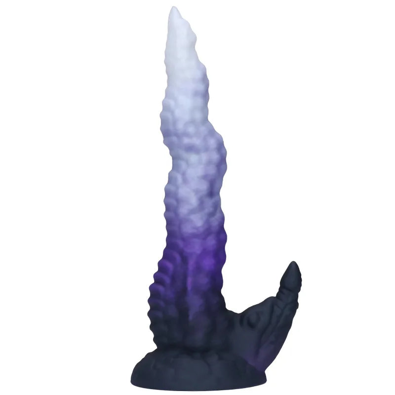 One-Horned Dragon Giant Dildo for Women Male Masturbator Dual-Purpose Anal Plug Adult Sex Toy with Backyard Theme