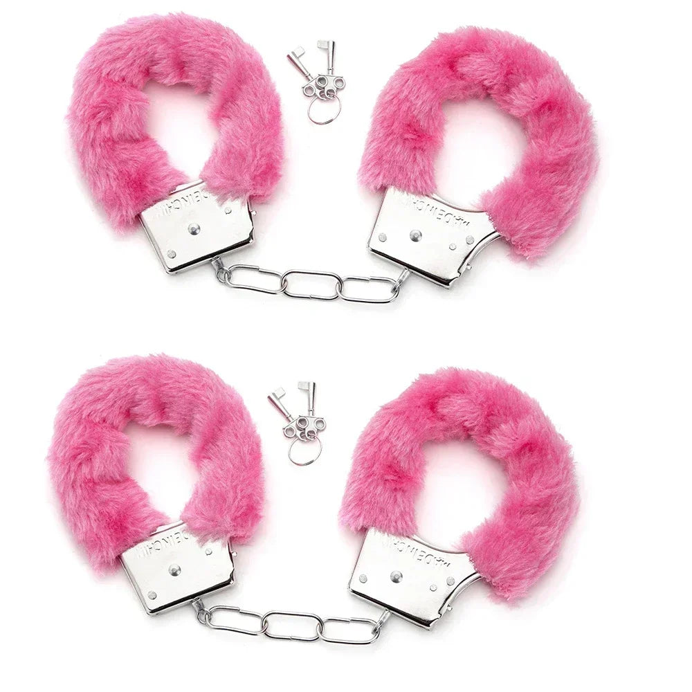 Erotic Accessories Sex Toys 2pc BDSM Bondage Handcuffs for Restraints Cuffs Fetish Adult Couples Games Juguetes Sexuales Gift