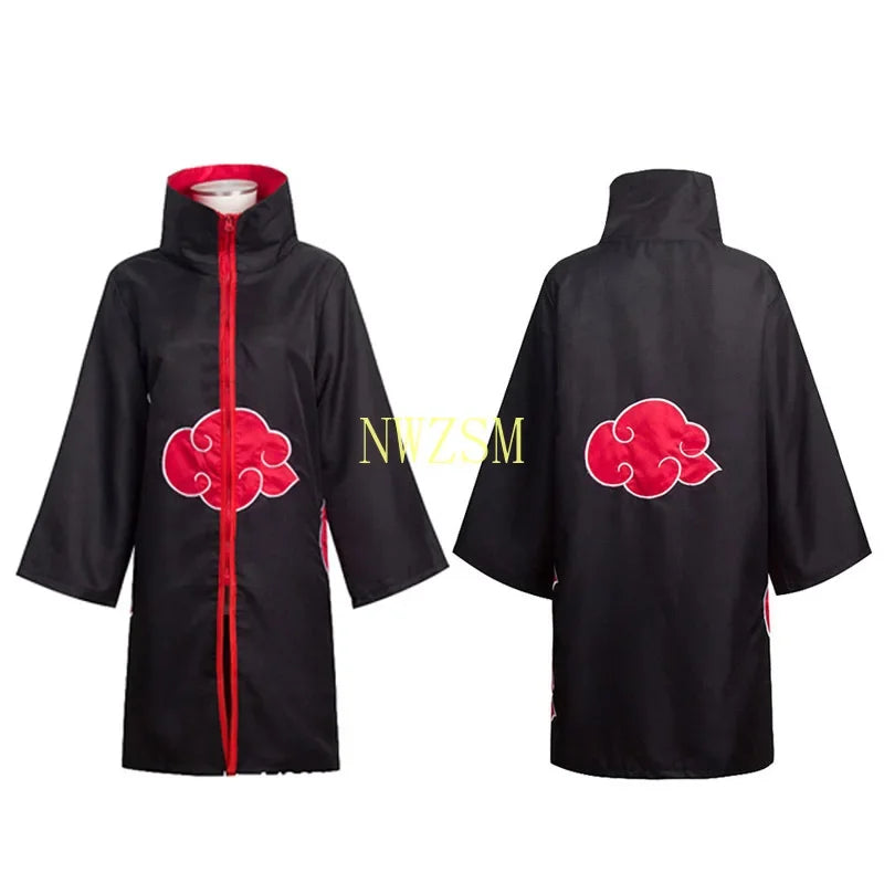 Akatsuki Tobi Obito Cosplay Costume Akatsuki Long Sleeve Cloak Halloween Carnival Funny Adult Cosplay Costume