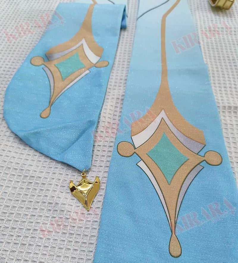 High Qualiy Lumine Cosplay Costume Wig Hair Game Impact Character Traveler for Women Cosplay Anime Events Role Play Dress