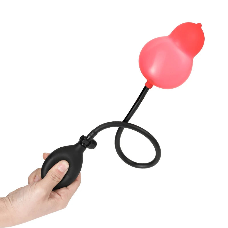 Inflatable Dildo Vagina Anus Dilator Expandable Butt Plugs Bdsm Adult Game Sex Toy for Women Men Gay Anal Plug Prostate Massager