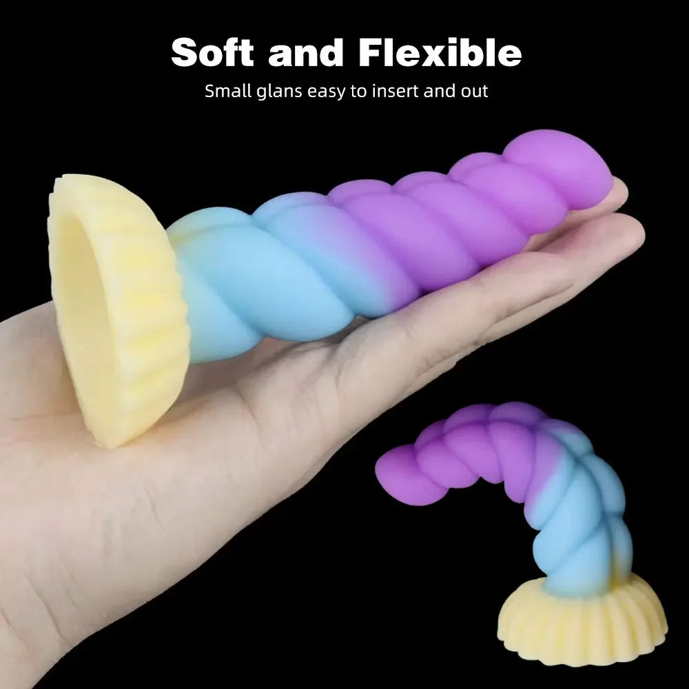 Realistic Monster Dildo for Women Anal Dildo with Strong Suction Cup Silicone Dragon Dildo Prostate Massager Sex Toys for Men