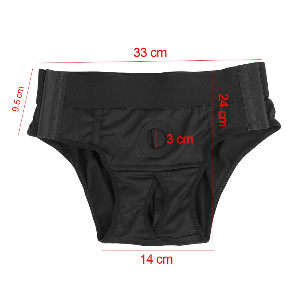 Two Dildos Panties Vibrator For Women Lesbian Clit Vaginal Anal Plug Men Butt Dilator Big Artificial Penis Erotic Sex Toy Couple