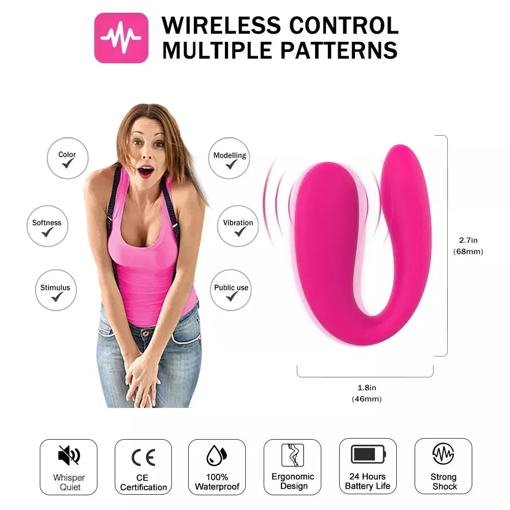 Powerful High Frequency Vibrator Adult Sex Toys G Spot Massage Female Clitoris Vagina Stimulator for Couples Women Panties 18