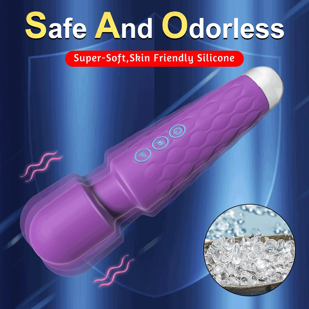 Powerful Magic Wand Vibrators Massager Clitoris G-Spot Stimulator Female Masturbator Dildo Erotic Sexy Toys or Women Adults 18
