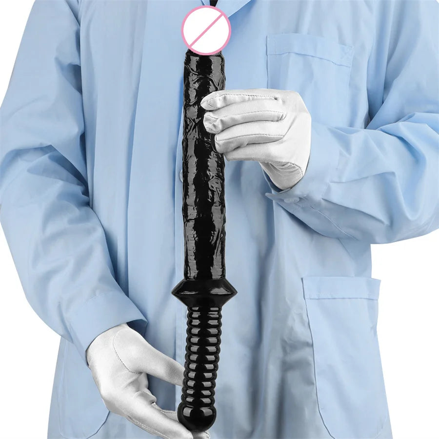Handheld Sticks Anal Plug Male Female Backyard Anal Sex Expansion Extra Long Dildo Vaginal Anal Masturbation Sex Toy