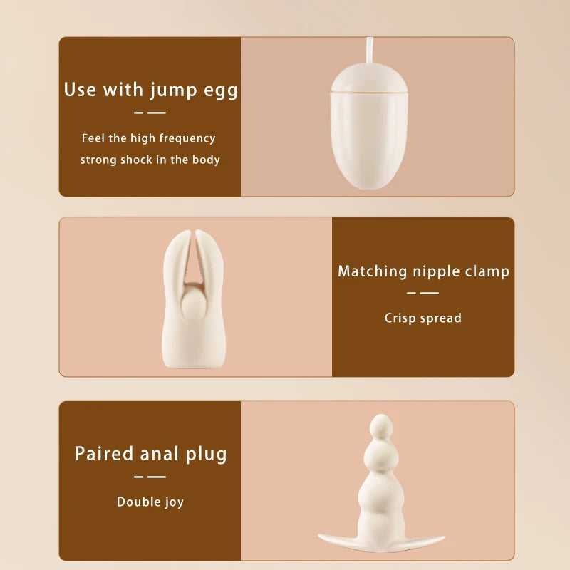 Vibrating Massager, Adult Sex Toy, Combination Products, 18 BDSM,Sucker Clitoral Vibrator for Woman, G-Spot,Female Vaginal