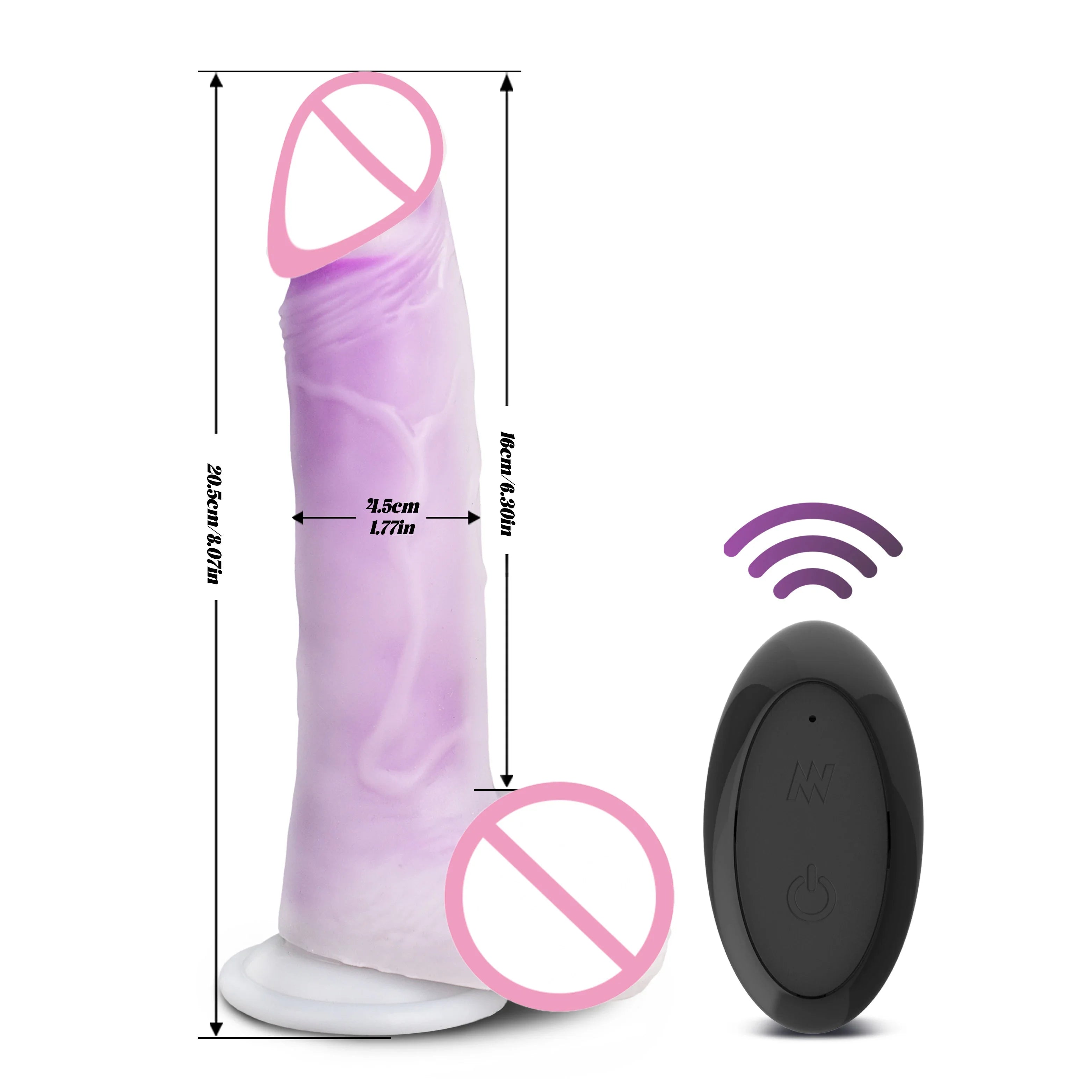 Multi-Angle Adjustable Dildo Vibrator Female Masturbator Big Penis Vaginal Stimulator G-spot Massager Sex Toys for Women 18+