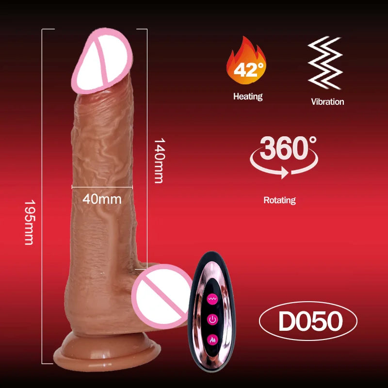Super Realistic Dildo Vibrator Silicone Big Penis Anal Sex Female G-Spot Masturbator Adult Sex toy Lesbian Butt Plug For Women