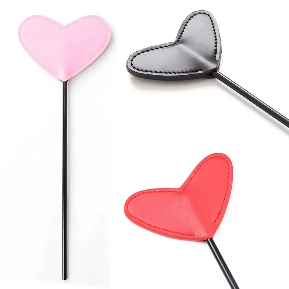 Heart Sexy Whip SM Intimate Interaction Prop Aid Spanking Paddle Stimulation Flogger Sex Toy For Couple Adult Games Flirt toys