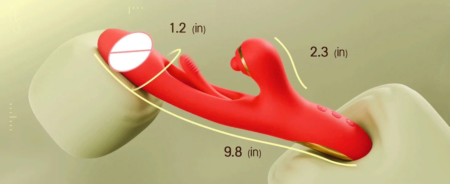 Super Powerful Tapping Flapping Vibrator for Women Realistic Dildo Clitoris Stimulator G-Spot Massager Stick Adults Sex Toys 18
