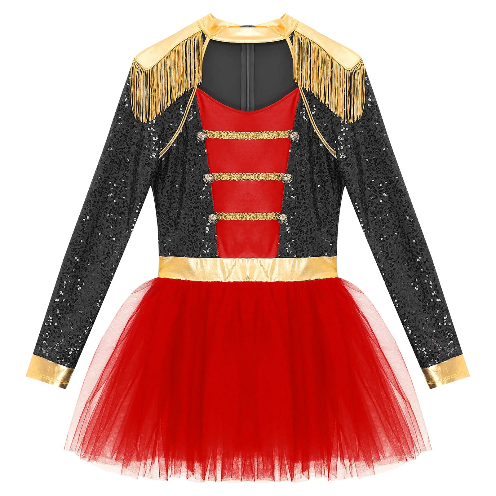 Womens Circus Ringmaster Halloween Cosplay Costume Glitter Lion Tamer Director Uniform Circus Majorette Carnival Clown Clothings