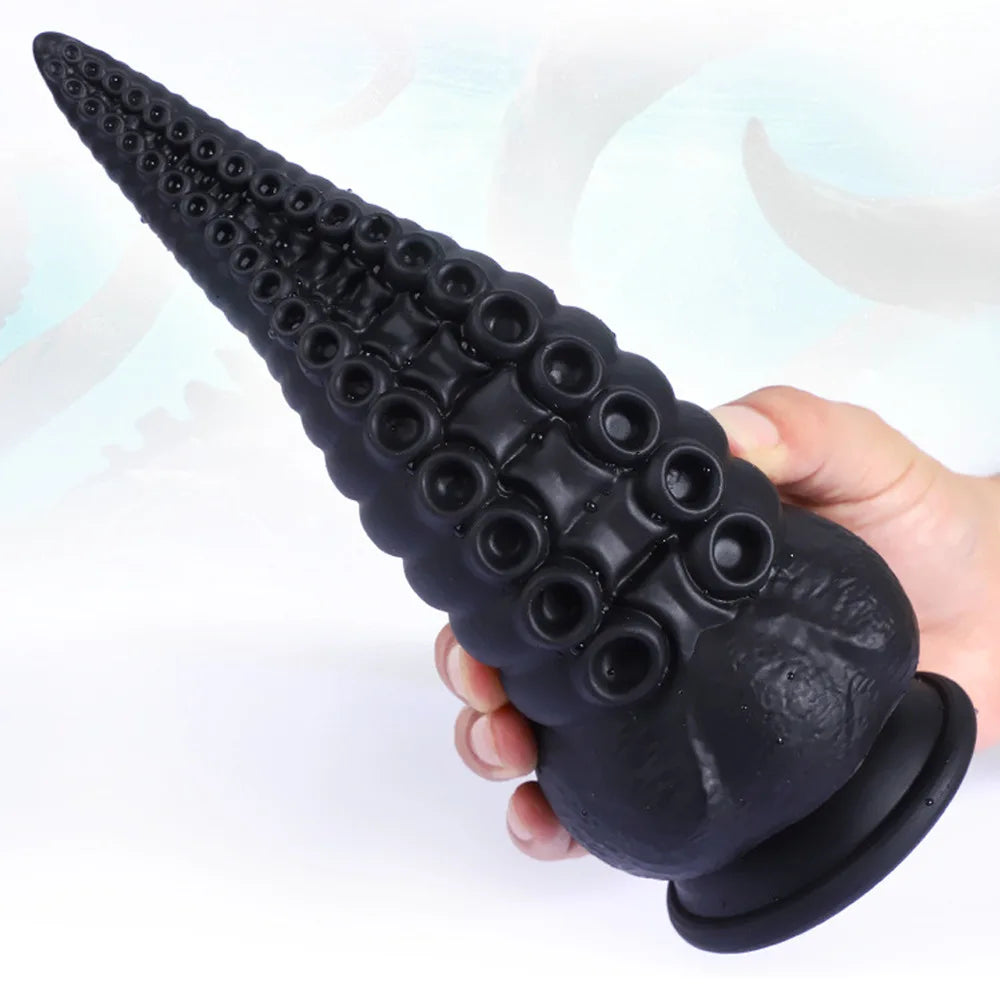 Dildo Female Homosexual Giant Anal Toy Cup Octopus Tentacle Tentacle Artificial Penis Animal Dildo Sex Toys for Adults Anal Plug