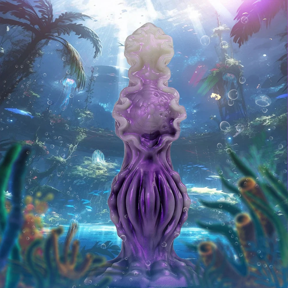 Powerful Extra Large Dragon Dildo Alien Animal Butt Plug Anus Vagina Fantasy Knot Sex Machine Women's Sexual Health Sex Toy 18