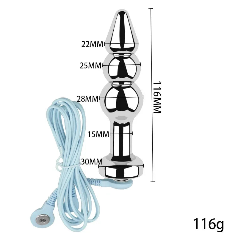 Electric Anal Plug Anal Anus  Butt Plugs Erotic Flirt SexToys Prostate Massage for Couples PenisPlug Urethral Dilators Catheters