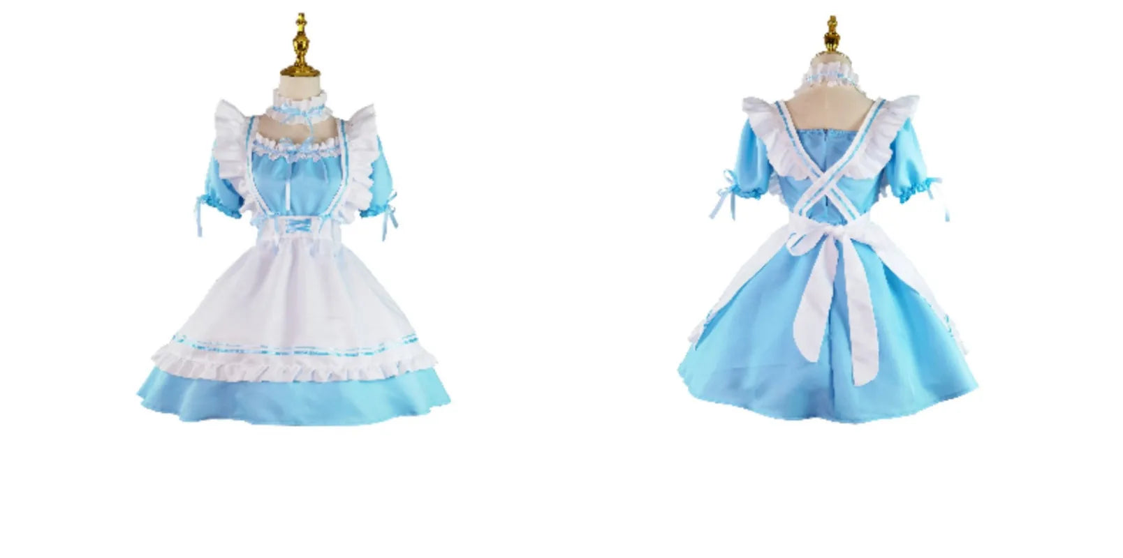 Black Pink Lolita Maid Costumes Cute Girls Women Lovely Maid Cosplay Costume Animation Show Japanese Outfit Dress Clothes S-5XL