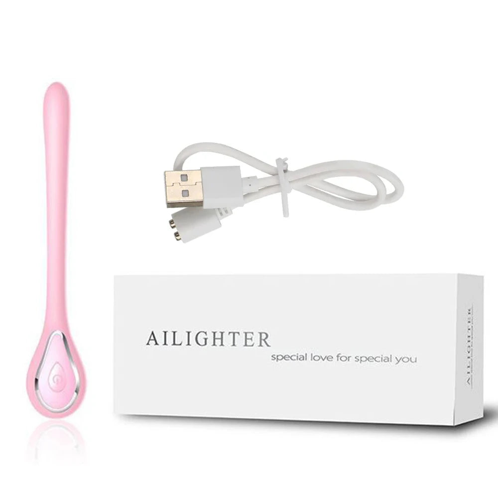 10 Speeds Slim Vibrators for Women Dildo Clit Vaginal Stimulator Female Masturbator G Spot Nipple Massager Mini Vibrator Sex Toy
