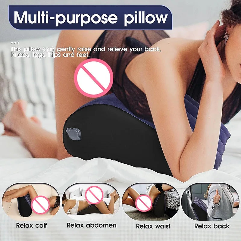 Sex Pillow Sex Toys for Couples Inflatable Sexy BDSM Adults Games Erotic Aids Wedge Body Cushion Sexual Love Sextoys Furnitures