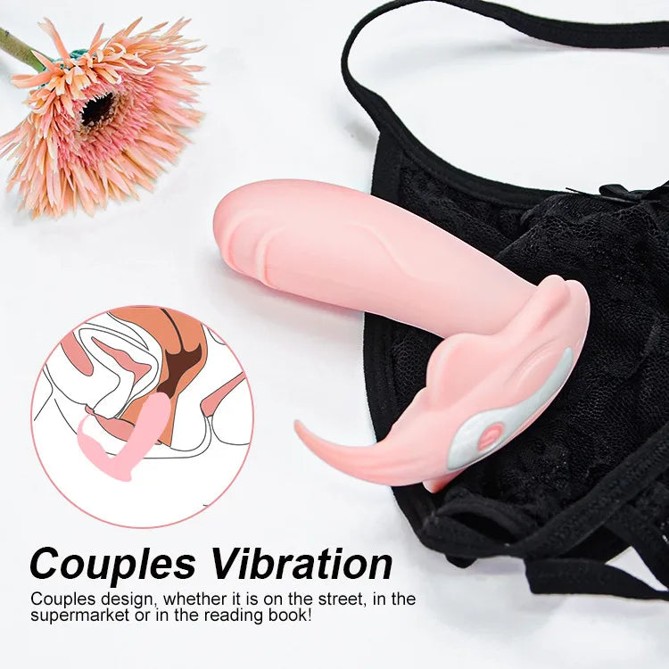 Foreplay Adult Sex Toy Remote Control Wearable Clitoris  G-spot Stimulation Underwear Panty Vibrator  for Women