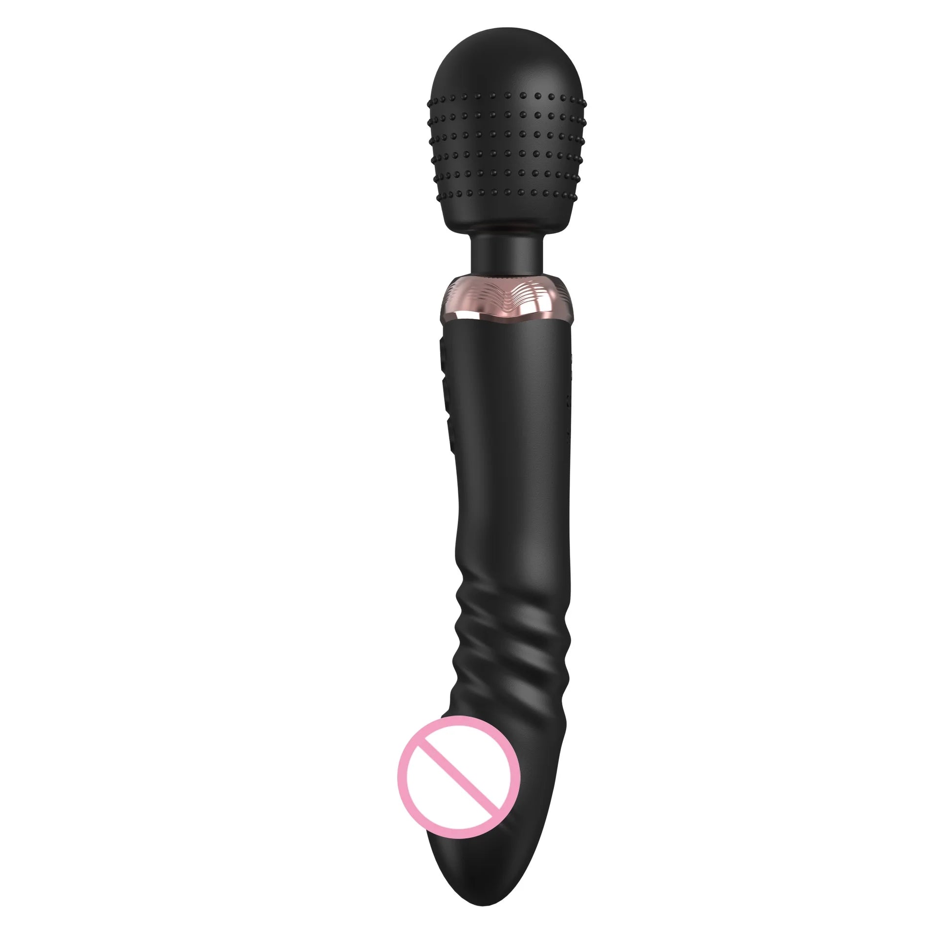 Powerful Thrusting Dildos Vibrator Three Motors Silicone Telescopic Plus Vibration Large Size Wand Massager Sex Toy for Couple
