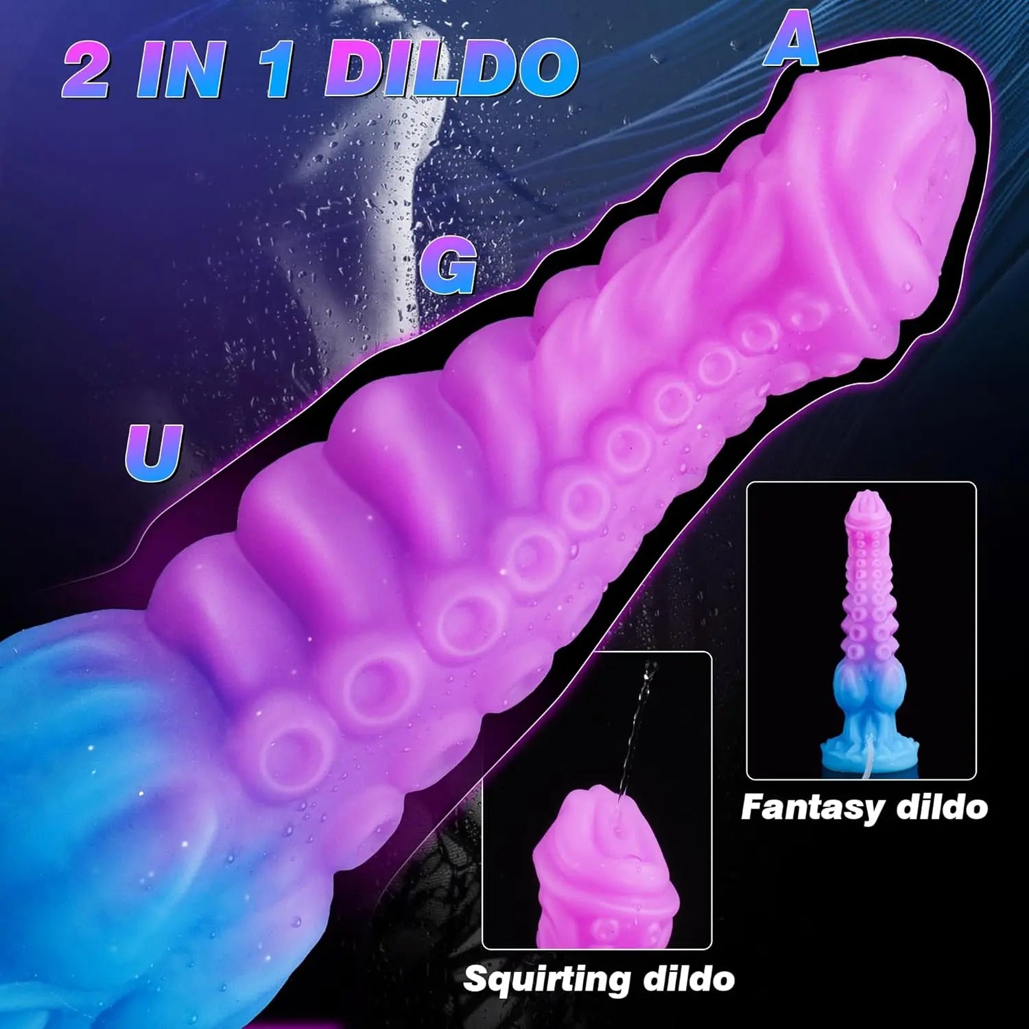 New Inflatable Animal Dildo - P Spot Stimulator Wearable Anal Plug Soft Fake Penis Buttplug Sex Toys For Women Men 18+