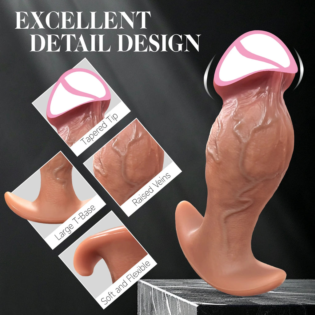 Realistic Penis Dildo Anal Plug Realistic Penis Giant Adults Supplies for Men Women Vaginal Anal Masturbation Sex Toys Dick