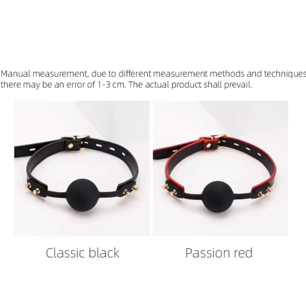 Role-playing Props PU Leather Collar Whip Flirting Mouth plug Handcuffs Sex toys for Women Men Couple Adult Games Sex Toy
