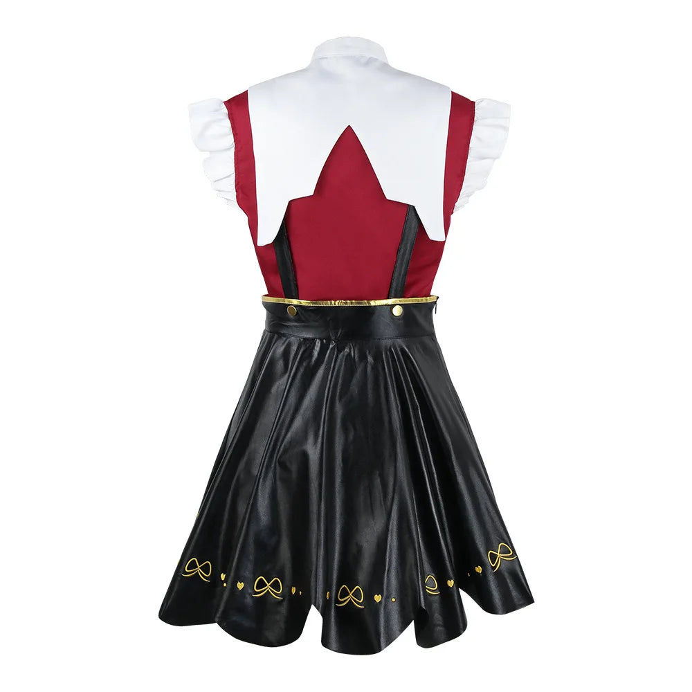 Game NEEDY GIRL OVERDOSE KAngel Cosplay Costume Full Set of Clothing Sailor Suit Jk Uniform Laser Color Skirts