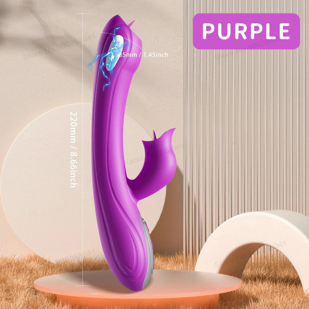 5 In 1 Telescopic Rotating Heated Dildo Vibrators G Spot Thrusting Machine Clitoral Stimulator Sucking Adult Sex Toys for Women
