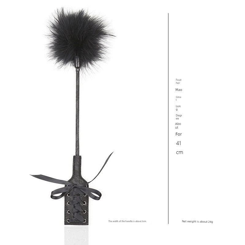 [Aholic Sink] a Variety of Chicken Feather Ostrich Feather Stick Scratch an Itch Funny Cat Toy Stick