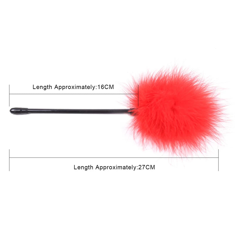 Erotic Bdsm Set Sexy Nipple Clip Stimulator Bondage Kit Clitoris Clamps Feather Blindfold Flirt Adult Games Exotic Accessories