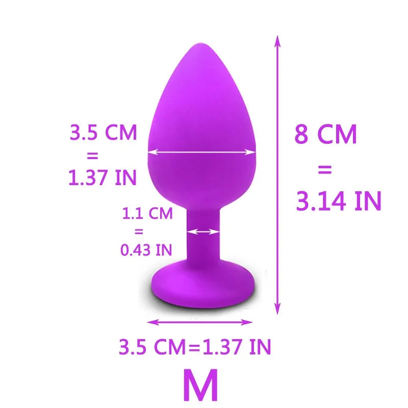 Small Anal Plug Anus Expander Dildo Bullet Vibrator Female Masturbator Massager Butt Plugs Gay 18+ G-Spot Stimulator Fetish Toys