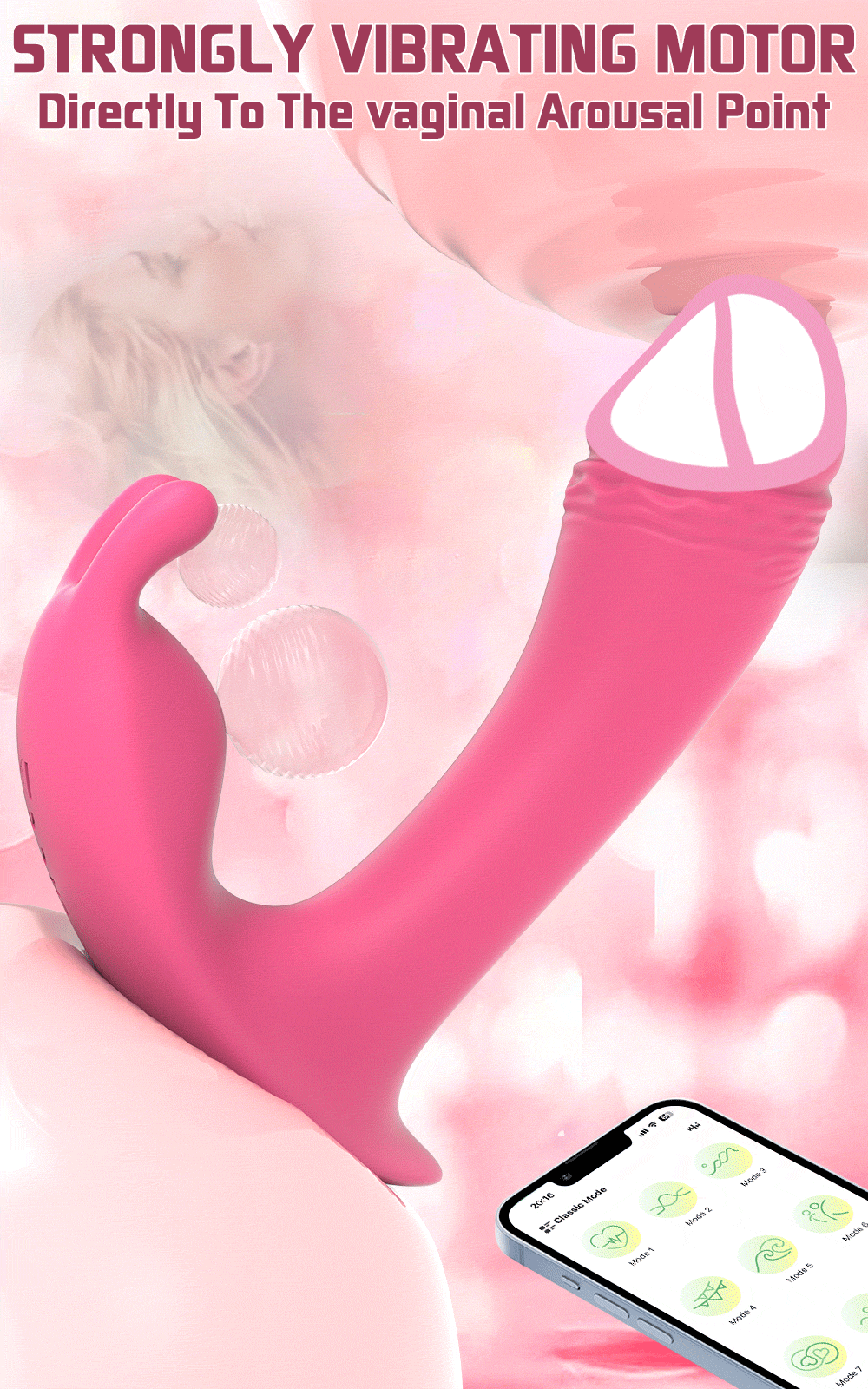 Penetration Vagina Vibrator Female Clitoris Stimulator Dildo Vibrator Sex Toy Wearable Panties Vibrator Adult Sex Toys for Women