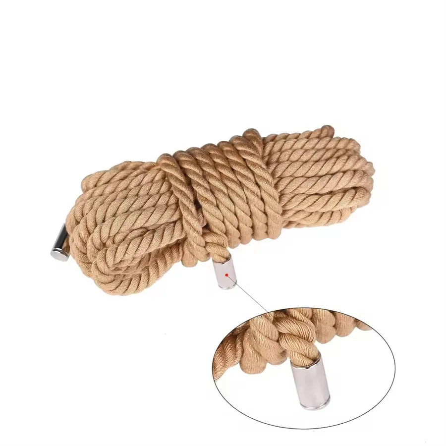 BDSM Female Body Restraint Sex Ropes Japanese Shibari DIY Restraint Bondage Gear SM Slave Erotic Play Cotton Rope Sex Toy