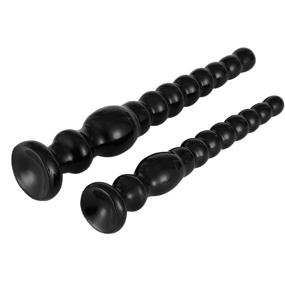 Long Anal Beads Plug With Suction Cup Anus Backyard Anal Balls Prostata Massage Butt Plug Erotics Adults Sex Toys For Women Men