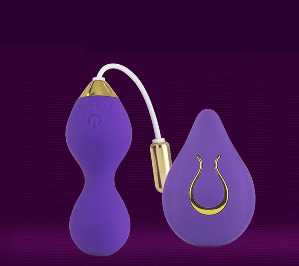 Vaginal Kegel Balls Vibrator Sex Toy for Women Simulator Vagina Tighten Massage Exercise Remote Control Jump Egg Ben Wa Balls