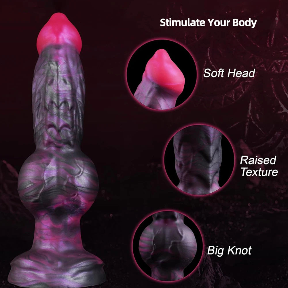 Animal Penis Big Anal Plug Couple Flirting Adult Sex Toy Dog Dildo Buttplug Vagina Clitoris Stimulator Erotic Sexy Toys Ass Anal