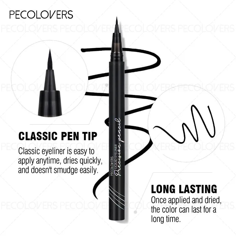 Multi-color Liquid Eyeliner, Quick Drying Without Making-up, Waterproof and Sweat-proof, Long-lasting and Natural, Eye Cosmetics
