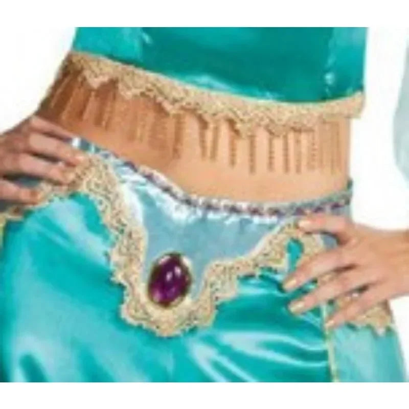 Aladdin Jasmine Princess Dress European and American Adult Cosplay Aladdin Role Play Stage Costume