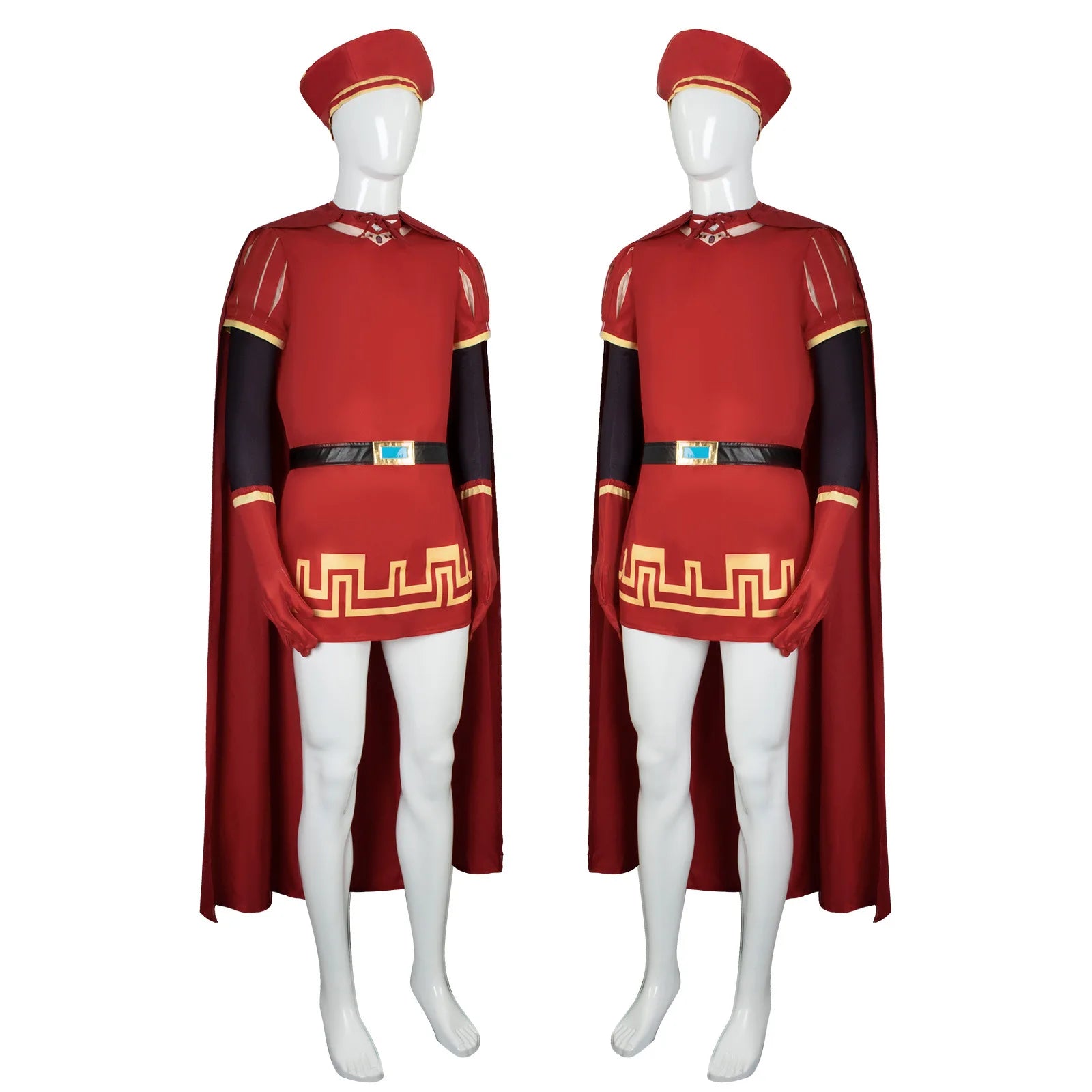 Lord Farquaad Cosplay Costume Fiona Princess Dress discovered prince Mens Costume Shrek Full Set Halloween Carnival Outfit