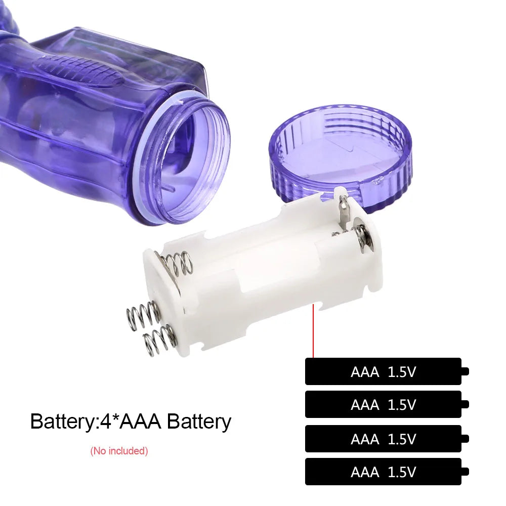 22cm Rotating Beads Vibrators For Women Clitoris Stimulator Vaginal Anal Plug Dildos Female Masturbator Sex Toys Erotic Products