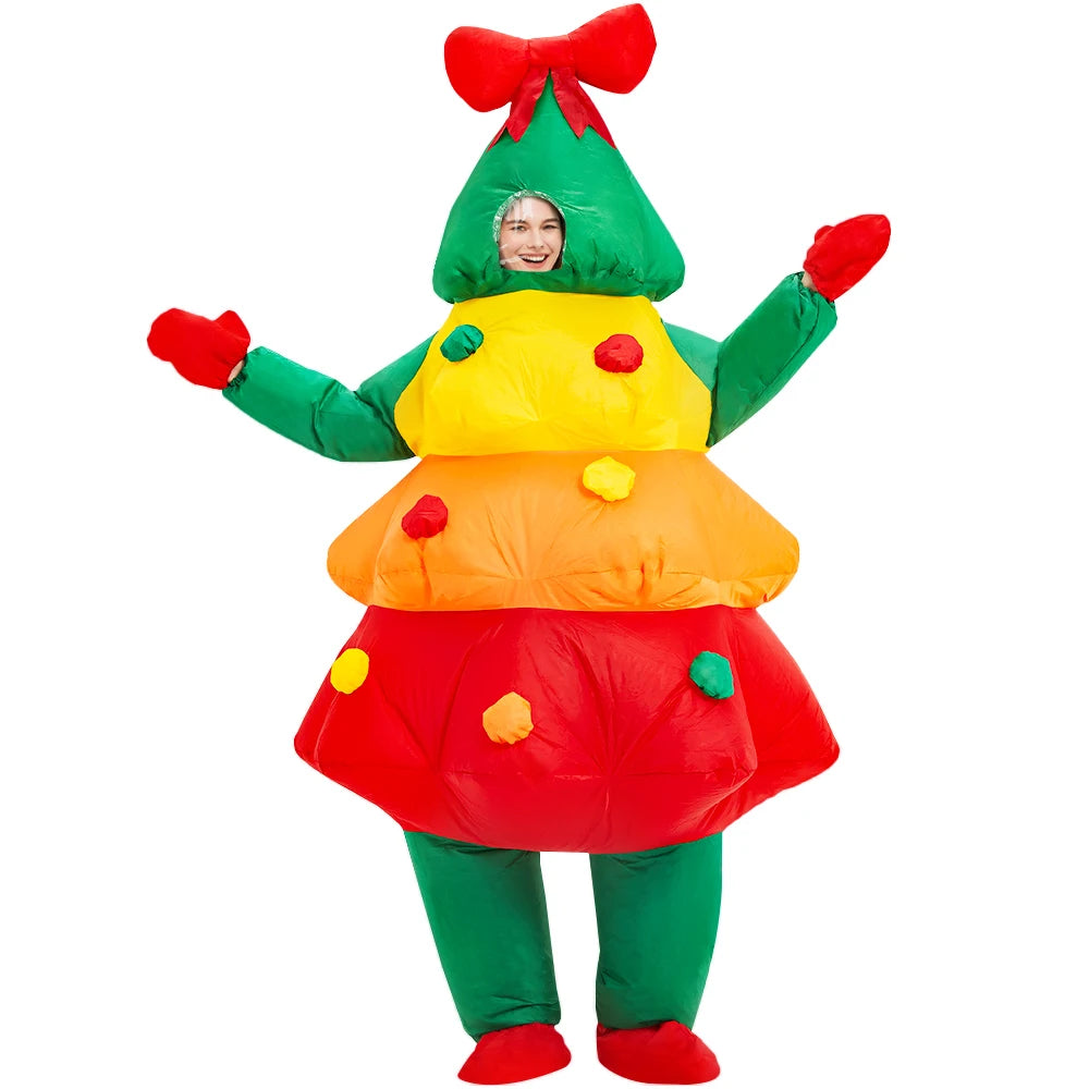 New Alien Inflatable Costume Anime Suits Dress Mascot Purim Halloween Christmas Party Cosplay Costumes for Kids Adult