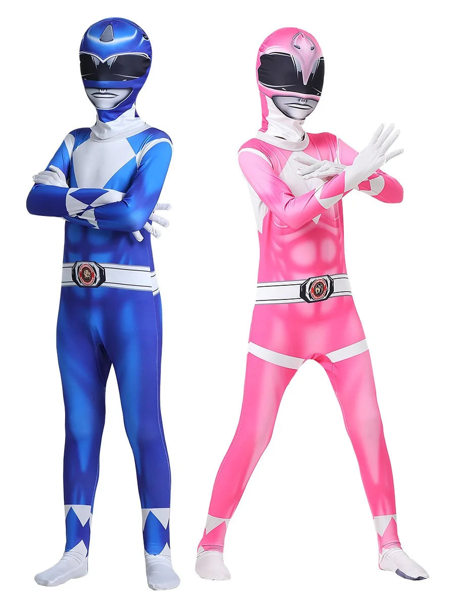 Morpher Superhero Samurai Sentai Shinkenger Rangers Cosplay Fantasia Halloween Costume Mask for Men Boy