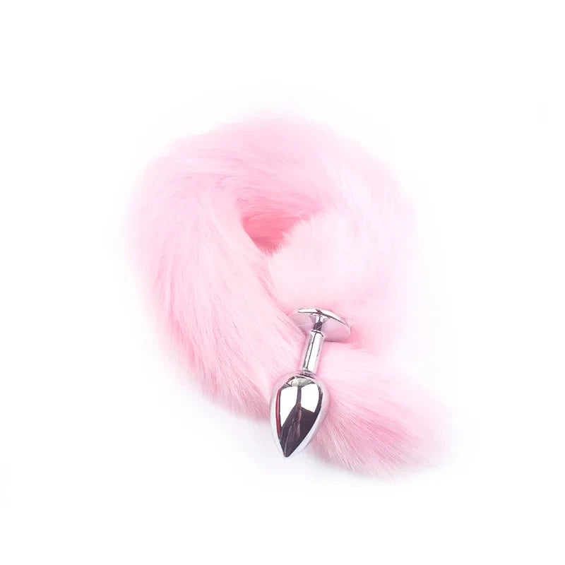 Anal Plug Sexy Fox Tail Vaginal Plug Dildo Masturbation Anal Vibrator Men Prostate Massager Female Masturbator Anal Masturbating